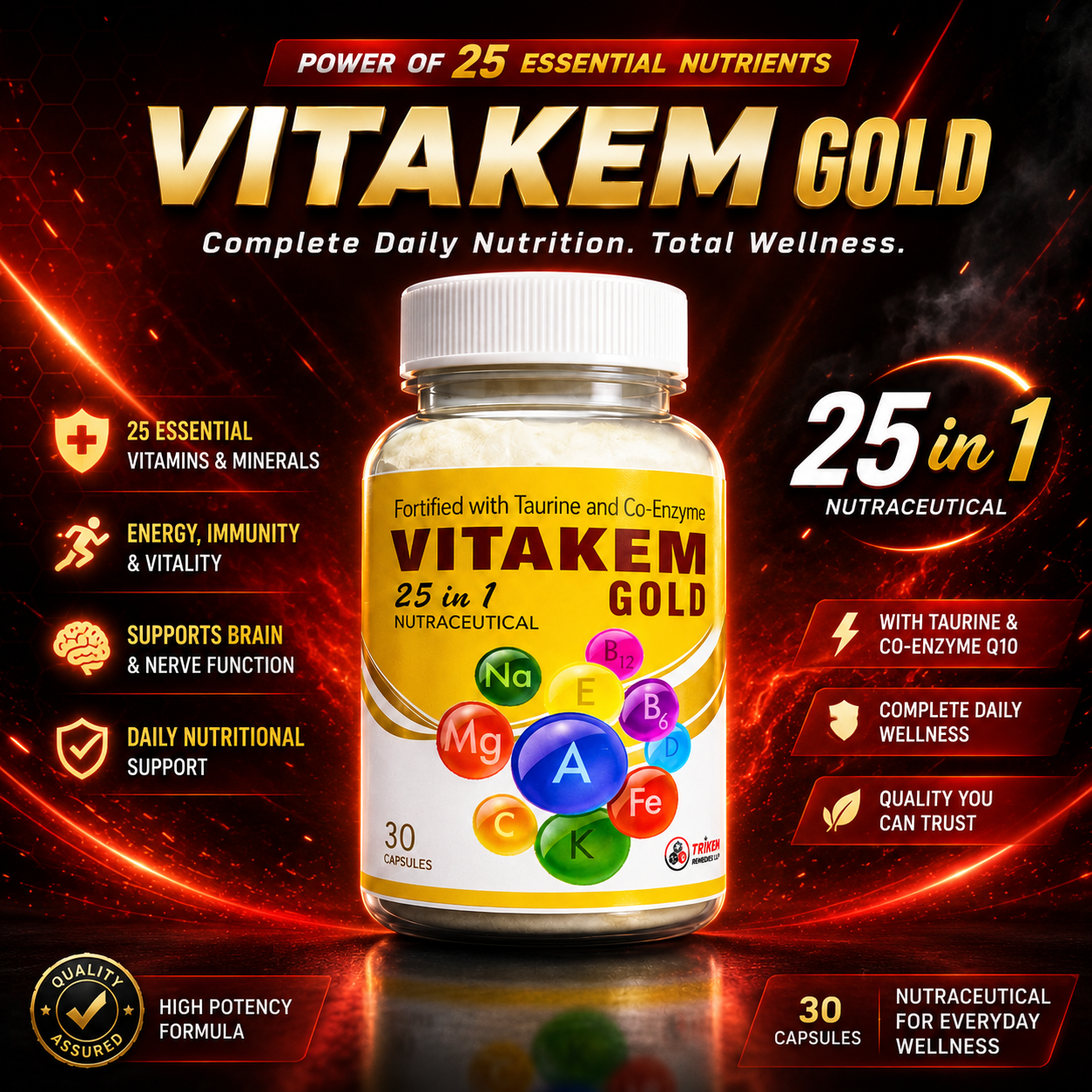 Vitakem Gold (30 caps)